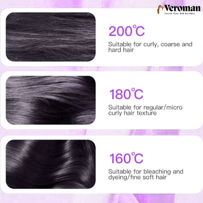 Mini Cordless Hair Straightener Brush - Veroman. All rights reserved.