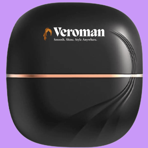 Mini Cordless Hair Straightener Brush - Veroman. All rights reserved.